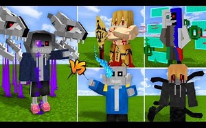 ［Minecraft］HOW TO KILL DUST!SANS THE HARDCORE WAY! || UNEXPECTED BATTLE!