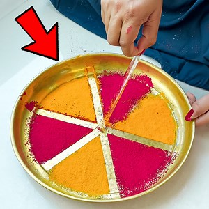 Amazing Flower rangoli hacks you must try!! #Diwali #Dhanteras | Artkala4u
