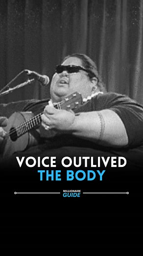 Israel Kamakawiwoʻole known as IZ carried immense physical challenges throughout his life weighing over seven hundred fifty pounds. His lungs failed and his body struggled yet his voice endured. Born in Hawaii surrounded by music he lived with obesity from childhood but never lost his spirit. By the nineteen nineties he relied on oxygen support and a wheelchair to survive daily life. One quiet night in nineteen ninety three he entered a studio and recorded Somewhere Over the Rainbow in a single
