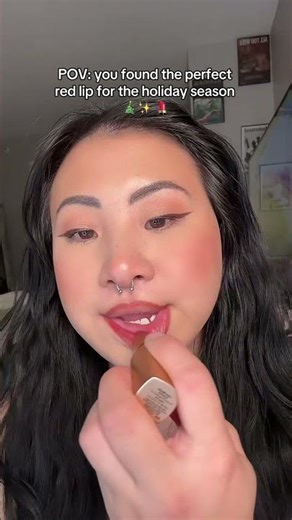 Luxurious Cherry Red Lip in the Shade | #holidaylipstick #redlipstick
