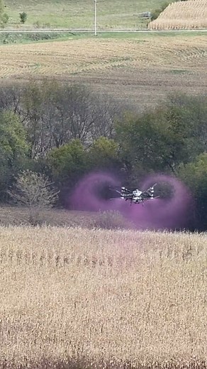 2.3K views | Ever heard of a string test? It’s how we measure spray coverage and consistency — and the DJI Agras T100 didn’t just pass, it dominated. 44 mph, 26 gallons, and power that covers more ground in less time. Visit our website and join the T100 waiting list to secure yours today:  https://volitantdrones.com/product/t100-drone/ | Volitant Drone Technology Solutions | Facebook