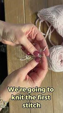 How To Knit 2 Stitch I- Cord Both English and Continental