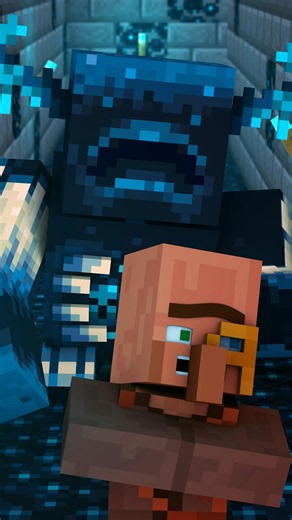 Good Warden or Bad Warden? - Minecraft Animation #minecraft #animation #memes