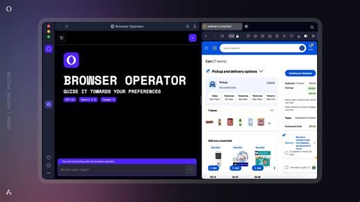 Opera führt autonomen Browser-Assistenten ein