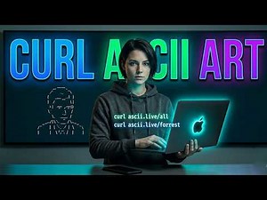 Coolest Terminal Trick: How to Use Curl ASCII Live All Commands!