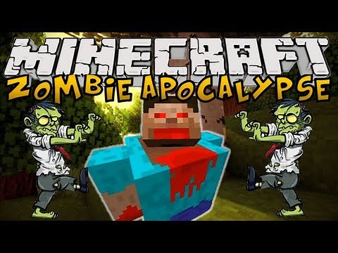 Minecraft Mods: Zombie Apocalypse Mod - ZOMBIES EVERYWHERE!