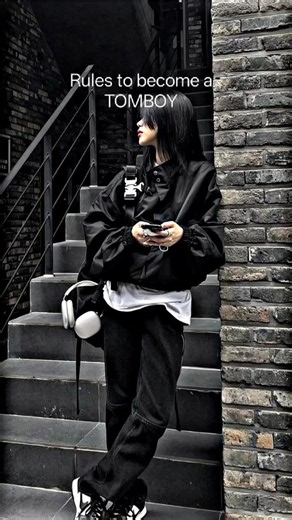 rules to be a tomboy #tomboy #tomboyfashion #tomboystyle Subscribe for more videos❤️