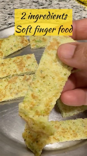 (2 mins 2 ingredients)soft finger food for babies #babyfood