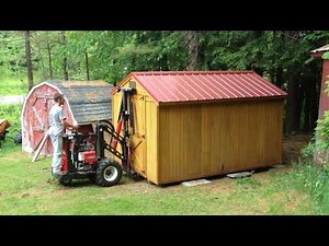 Old Hickory Buildings Shed Delivery
