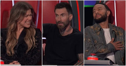 Adam Levine stuns 'The Voice' coaches with wild wedding duet story involving a legendary singer
