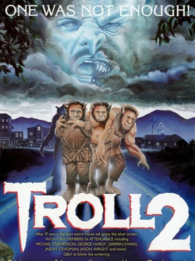 Day 49 of trailers for the 100 worst rated films on @imdb. Todays trailer is Troll 2 (1990) #troll #fypp #fyppp #fyp #fypppp