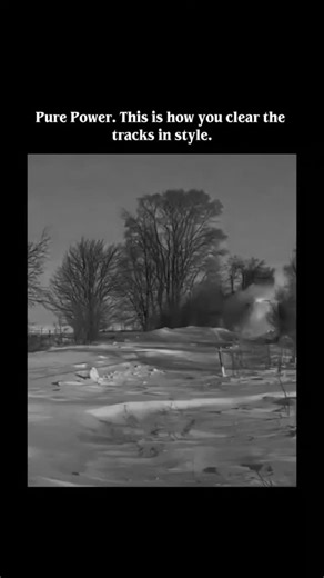 @everythingzone_25 on Instagram: "When trains face deep snow, they use massive snowplows to clear the tracks. Some plows are shaped like a giant "V" (wedge plows) and use speed and power to toss the snow to the side like a wave. Others have huge spinning blades (rotary plows) that chew through the snow and blow it far away through a chute. These machines are essential because if snow gets too packed, it can actually lift a heavy train right off the tracks!"