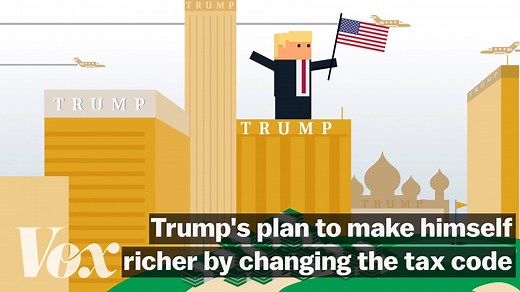 1M views · 2.1K reactions | President Trump’s plan to change the tax code would also make himself much, much richer. Here’s how it works: | Vox | Facebook
