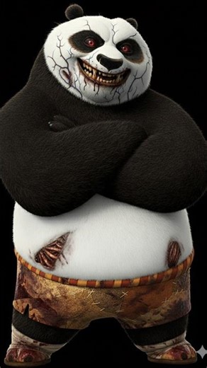 HORROR VERSION OF KUNG FU PANDA 🐼#shorts