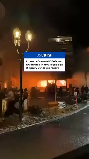 N L M D 📈📈📈📈 L O R D 🗣️ on Instagram: "Around 40 people are feared dead and 100 others injured after an explosion at a luxury ski resort in Switzerland during New Year’s Eve celebrations. The blast occurred at around 1.30am local time in the Constellation Bar in the Alpine town of Crans-Montana."