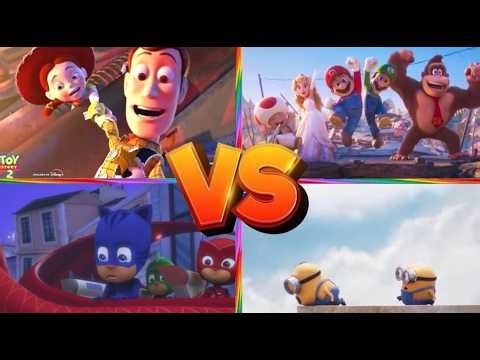 Adventures Through Toy Story🆚Super Mario Bros🆚 PJ Masks🆚 Minions 🎶 Tiles Hop