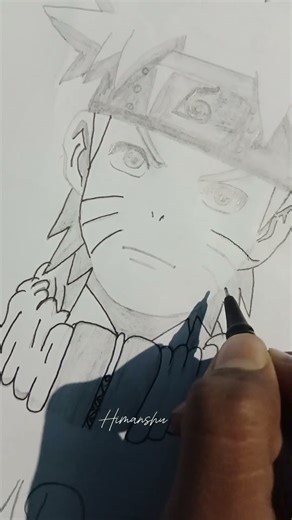Naruto drawing Cap cut edit ⚡