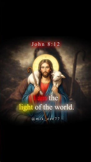 John 8:12 #jesuschrist #bible #bibleverse #verseaday #scriptures #bibleverseoftheday #peace #love