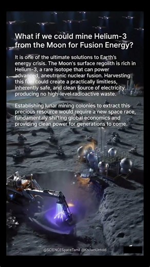 Mining the Moon: How Helium-3 Will Change Everything #shorts #physics