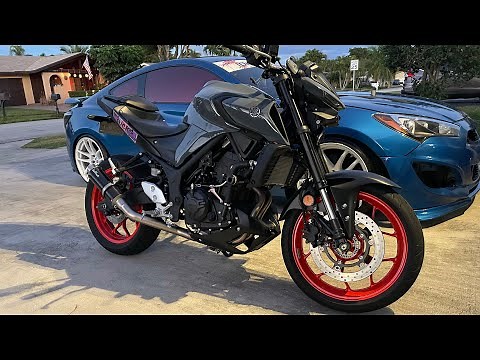 2021 Yamaha mt03 LeoVince GP Corsa exhaust
