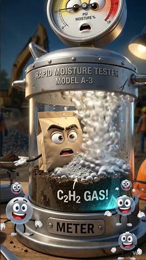 Field moisture content test based on calcium carbide reaction