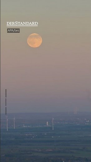 Das war der größte Vollmond des Jahres
