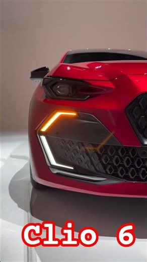 New Renault Clio 6 Red