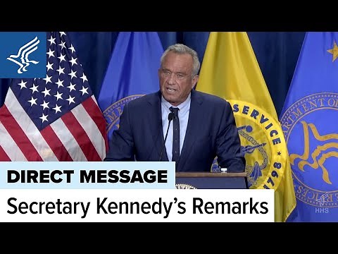 Secretary Kennedy Delivers Welcoming Remarks to HHS Staff