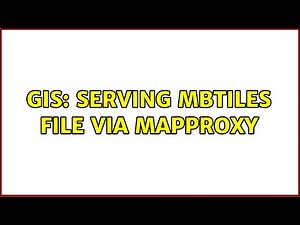 GIS: Serving MBTiles file via MapProxy