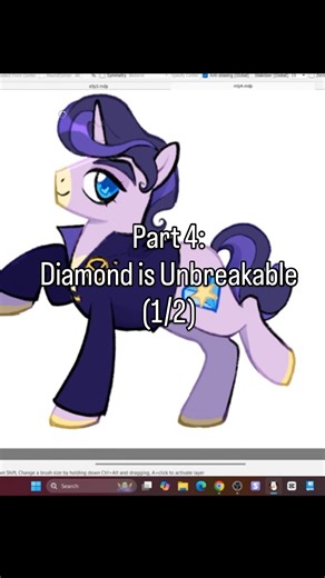 Katherine  on Instagram: "Part 4 of the #JJBA x #MLP Crossover took me so long bc I got carried away with these guys. Had to make 2 parts so next one should be up in a minute  #mylittlepony #jojosbizarreadventure #fanart #art #artist #jjbafanart #jojo #jjbapart4 #diamondisunbreakable"