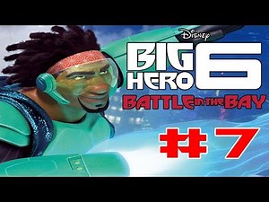 Big Hero 6: Battle in the Bay 3DS - Walkthrough Part 7 Boss 1 Super Tiger [HD]