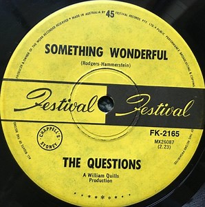 The Questions - Something Wonderful