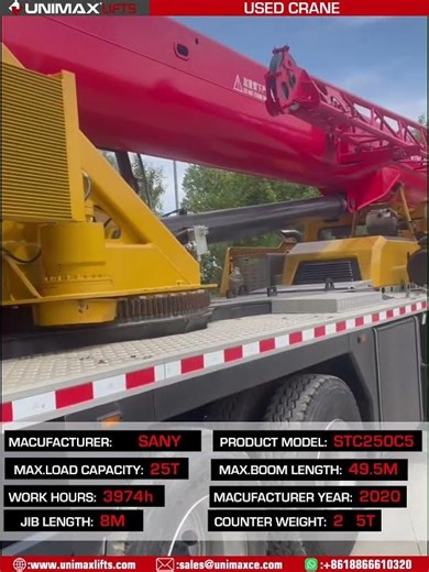 used truck crane for sale