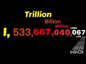 Numbers 0 to 1 Decillion (10/100) Centillion Compilation
