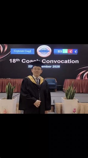 #certifiedmastercoach #cmc #icf #mastercoach #coachingjourney #graduationday #dreamachieved #thankyoumentors #proudmoment | Yong Chu Eu ICF ACC/CMC, CFP, CWA, Shariah RFP, CFC