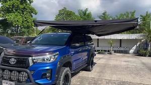 This is our AvengerBox New Free Standing 180 degree awning fitted our Toyota Hilux.MK.10 (Revo) Dbl-Cab. Massive Shade under this New Free Standing 180 degree Awning. Until the stock last. We have the first batch of 10 PCs in stock, please hurry to get yours. Next arrival in 2 months. Do more with AvengerBox. | Avenger Box | Facebook