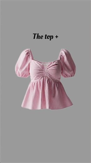 Pink Puff Sleeve Top With White Jeans | Aesthetic Outfit Ideas 2026 #ootdguide #outfit #shorts