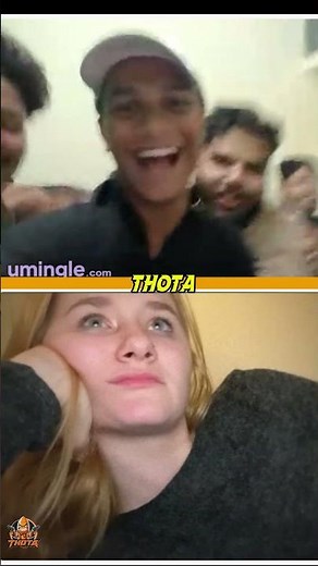 I Tried a Fake Cam Prank on Omegle | Thota Shorts | #thota