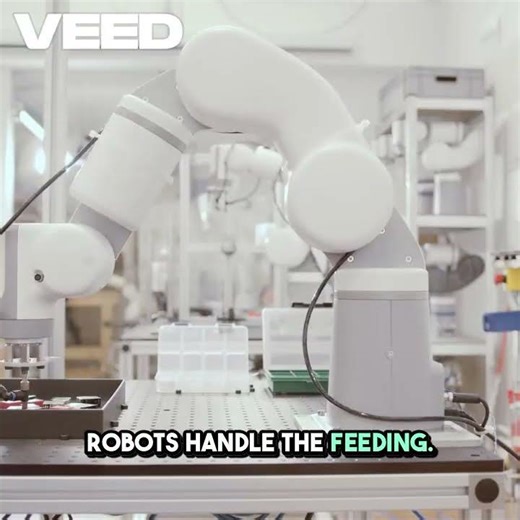 Chicken Farm with ZERO Workers 😳🐔 (Fully Automated Farm!) #shorts