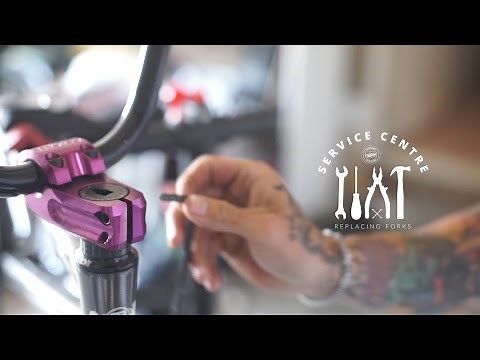 How to replace BMX forks - Colony BMX