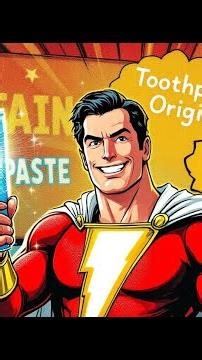 Captain Marvel’s Surprising Toothpaste Origin 🦷✨