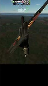First Test Landing w/ this Plane | KERBAL SPACE PROGRAM | RP-1 #ksp #short #kerbalspaceprogram