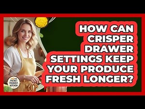 How Can Crisper Drawer Settings Keep Your Produce Fresh Longer? - Pocket Friendly Kitchen