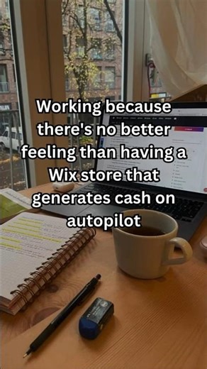 Working to create a Wix store cash machine 💸 #wix #wixwebsite #ecommercewebsite
