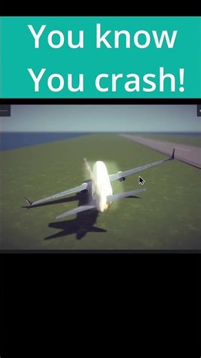 He CRASHED a Plane Into the Grid in Besiege! #shorts #itzwenda