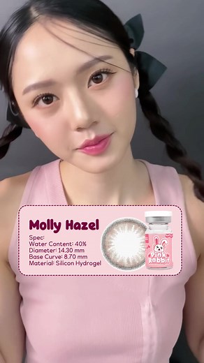 Softlens Pink Rabbit Best Seller: Moly Hazel Restock!