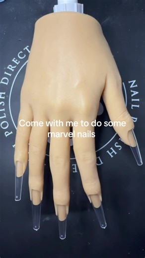 Creative Marvel Nail Art Tutorial