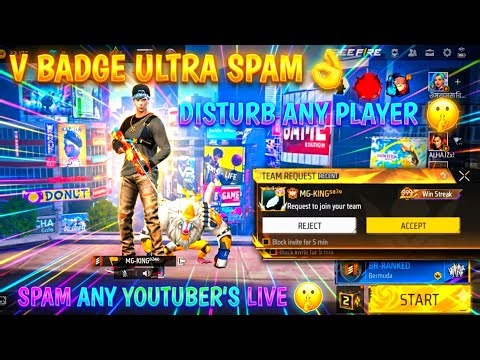 ULTRA V BADGE JOIN REQUESTS SPAM🔥 || V BADGE ULTRA SPAM || V BADGE SPAM SCRIPT || MG24 GAMER