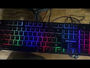 Jedel GK100+ Keyboard and Mouse unboxing.