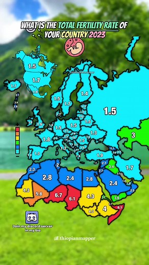 Total Fertility Rate in Europe 2023: Exploring Countries' Birth Rates